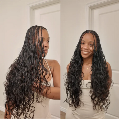 Body Wave Crochet Human Hair Extensions