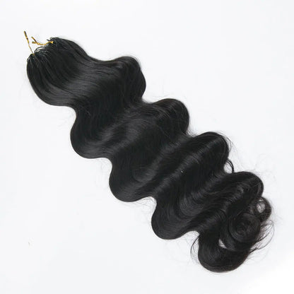 Body Wave Crochet Human Hair Extensions